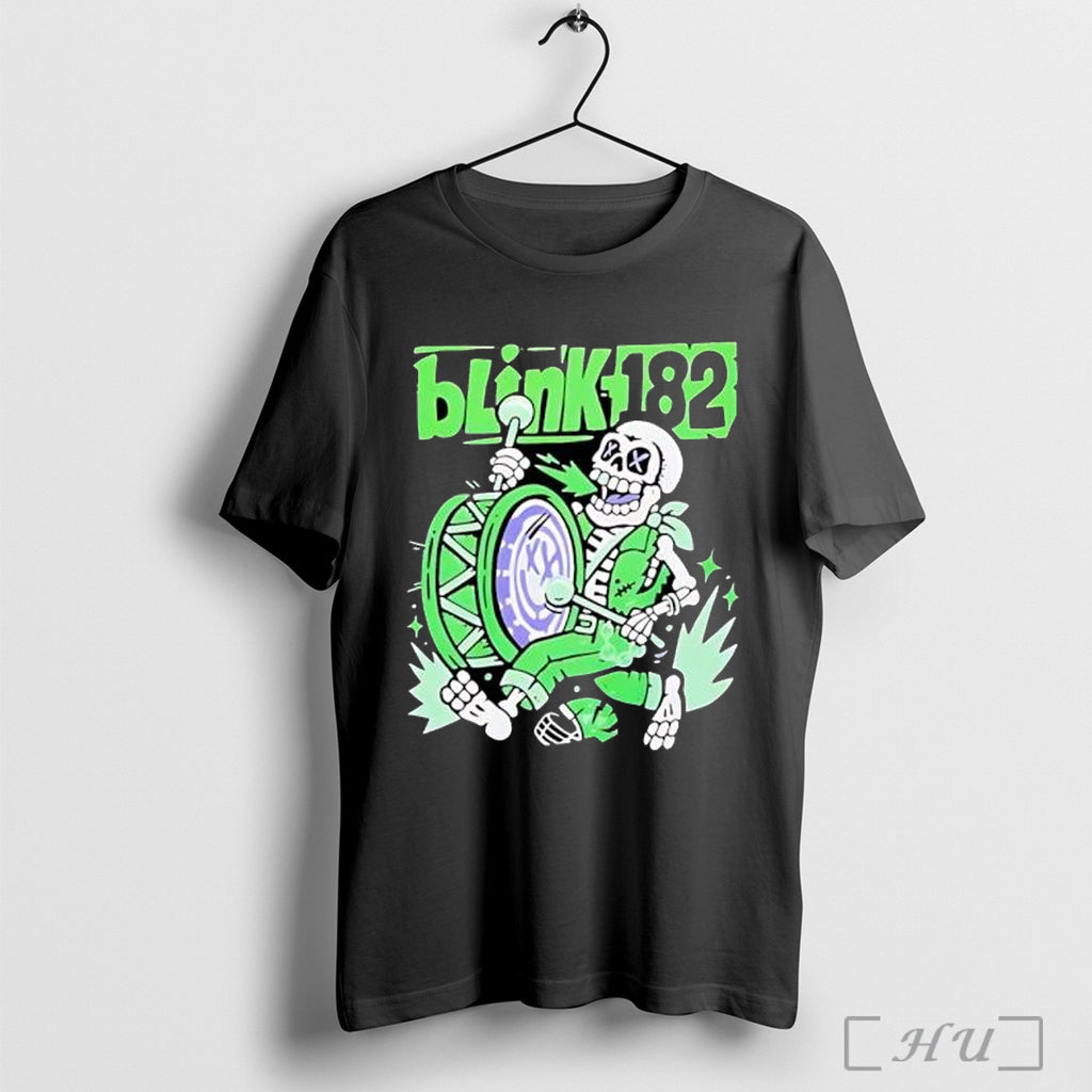 Officials Blink 182 Skeleton T Shirt