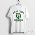 Officials Boston Celtics Vintage Basketball Graphic Fan Style T-Shirts, Hoodie, Sweatshirt | RetroVerseTees.com