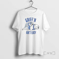 Officials Bulldod Drake Griffn Aint Easy T-Shirts, Hoodie, Sweatshirt | RetroVerseTees.com