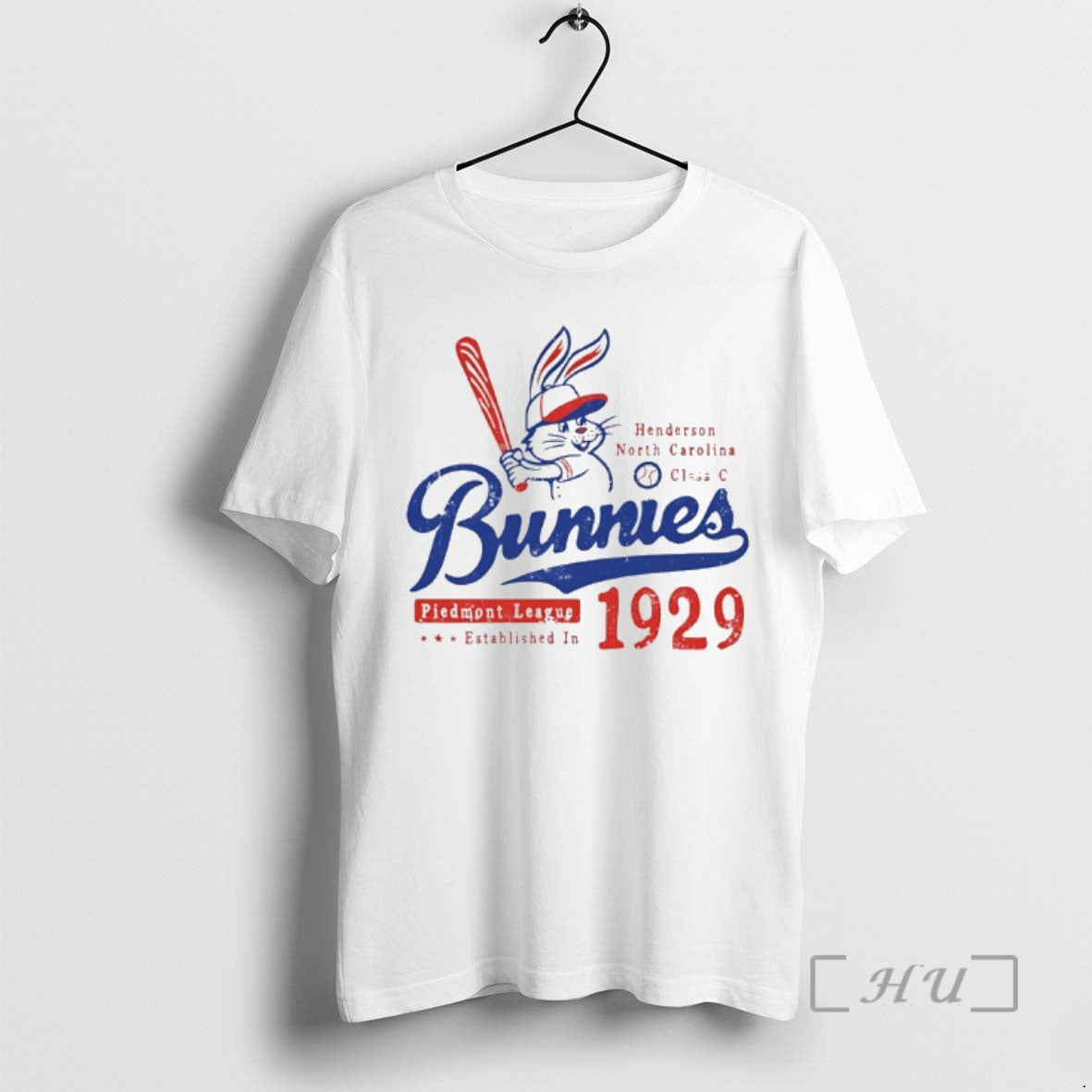 Officials Bunnies Henderson Bunnies North Carolina Defunct Baseball Teams Est 1929 Premium T Shirts Sweater Hoodie,...