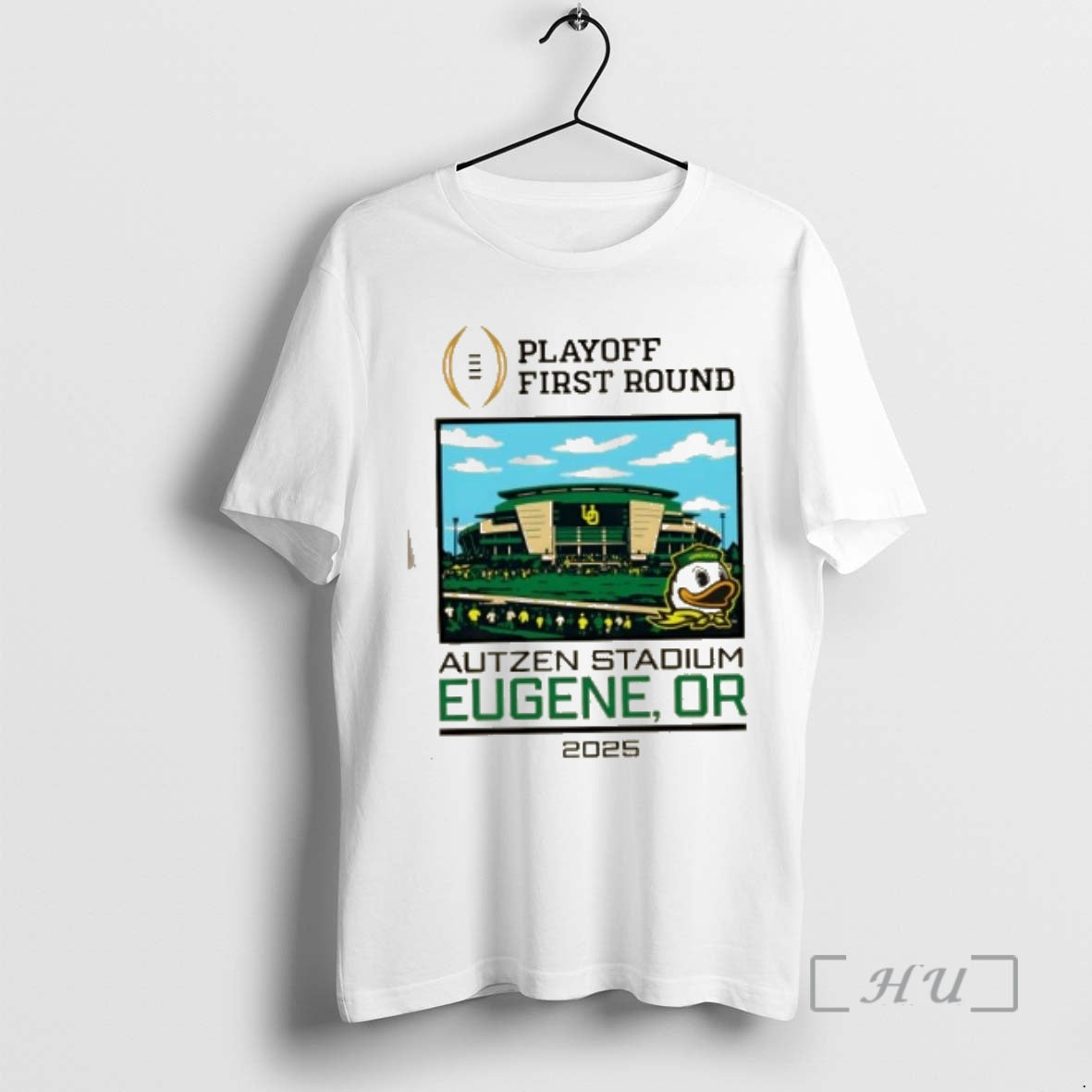 Officials Cfp Playoff First Round 25 26 Oregon 1st Round Live From Autzen Stadium Premium T-Shirts, Hoodie, Sweatshirt