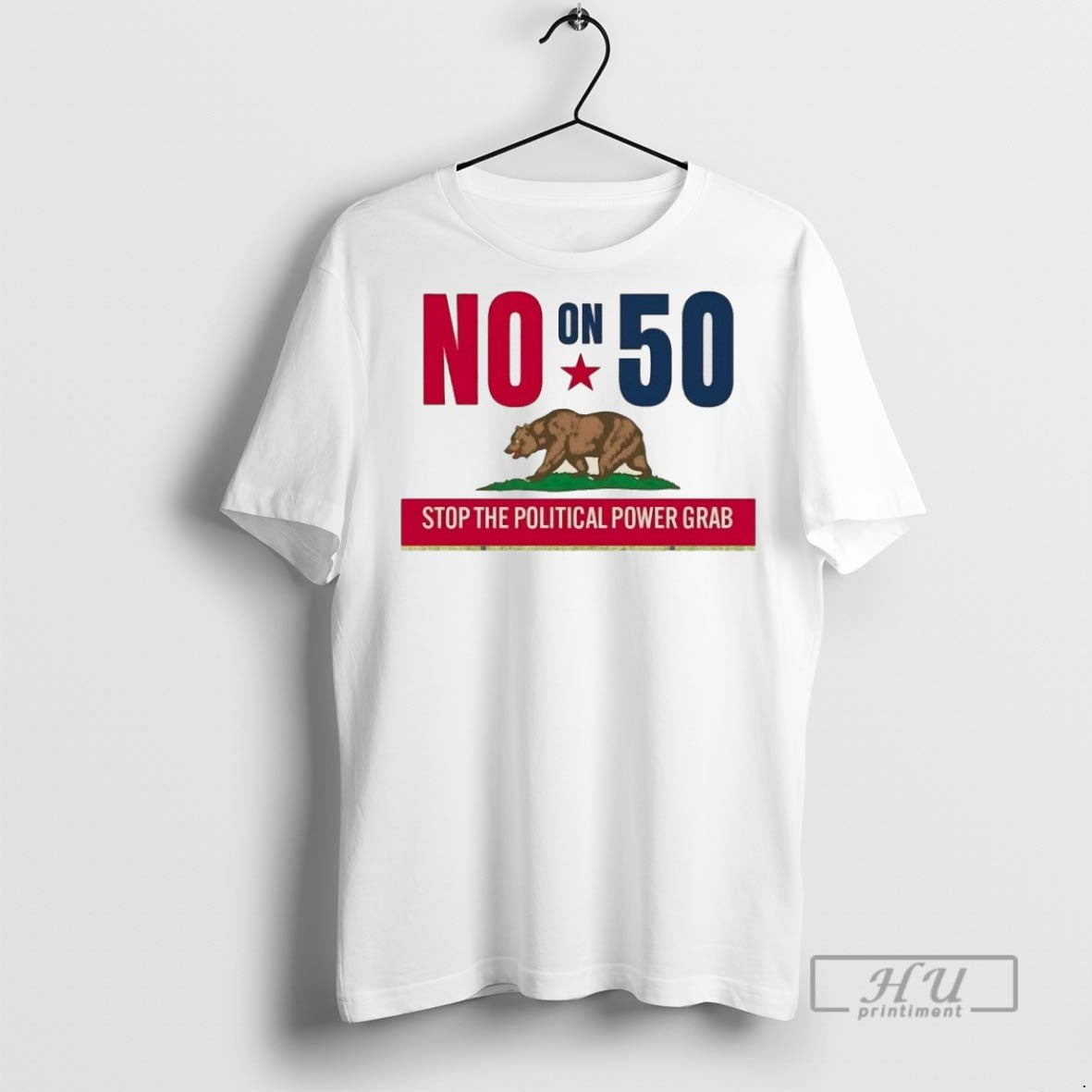 Officials California No On 50 Stop The Political Power Grab T Shirt