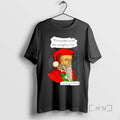 Officials Calvinist Santa Everyone Is On The Naughty List Santa Hat Premium T Shirts Sweater