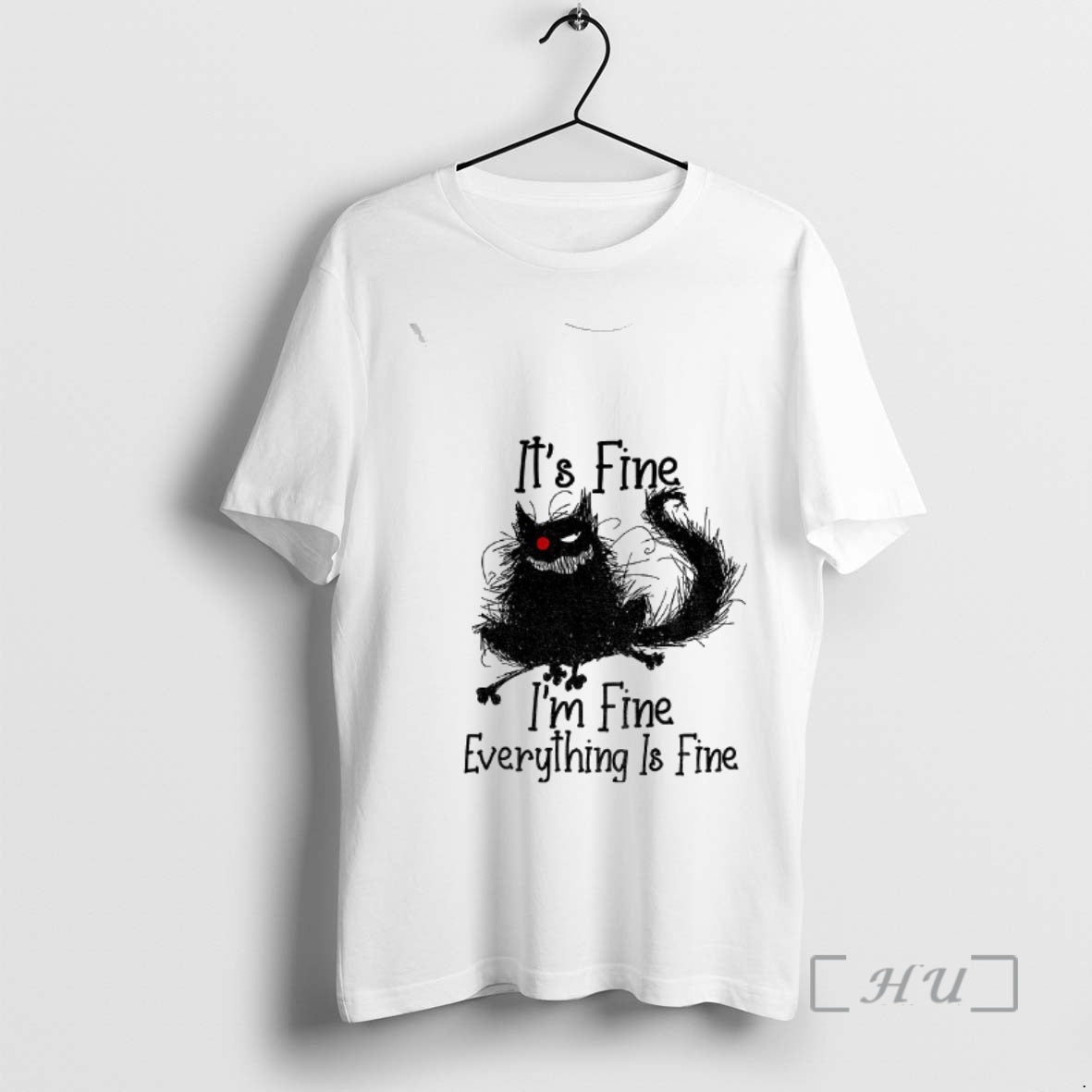 Officials Cat Its Fine Im Fine Everything Is Fine T-Shirts, Hoodie, Sweatshirt | RetroVerseTees.com