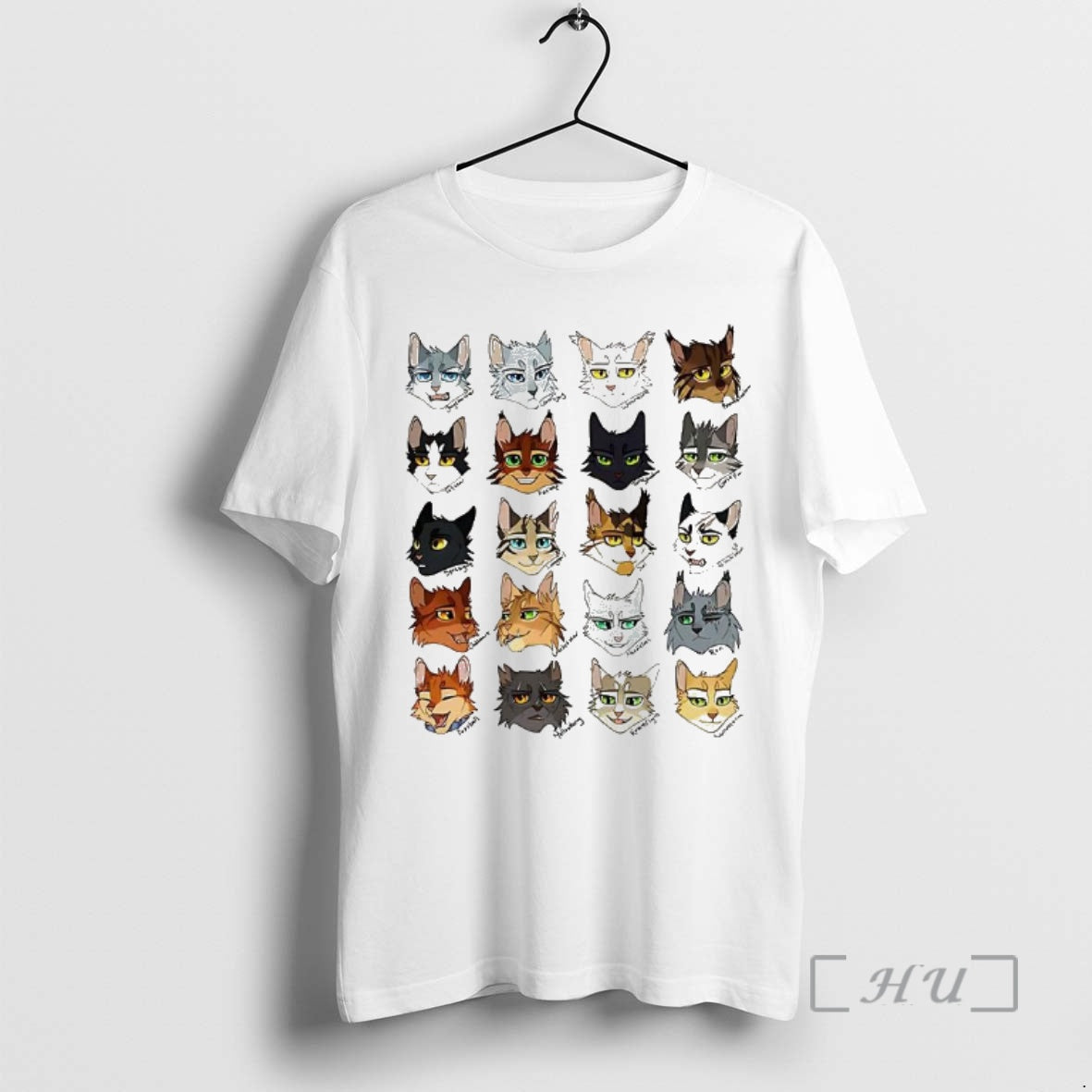 Officials Cats Clans Erin Hunter Bookish Warrior Cats T-Shirts, Hoodie, Sweatshirt | RetroVerseTees.com