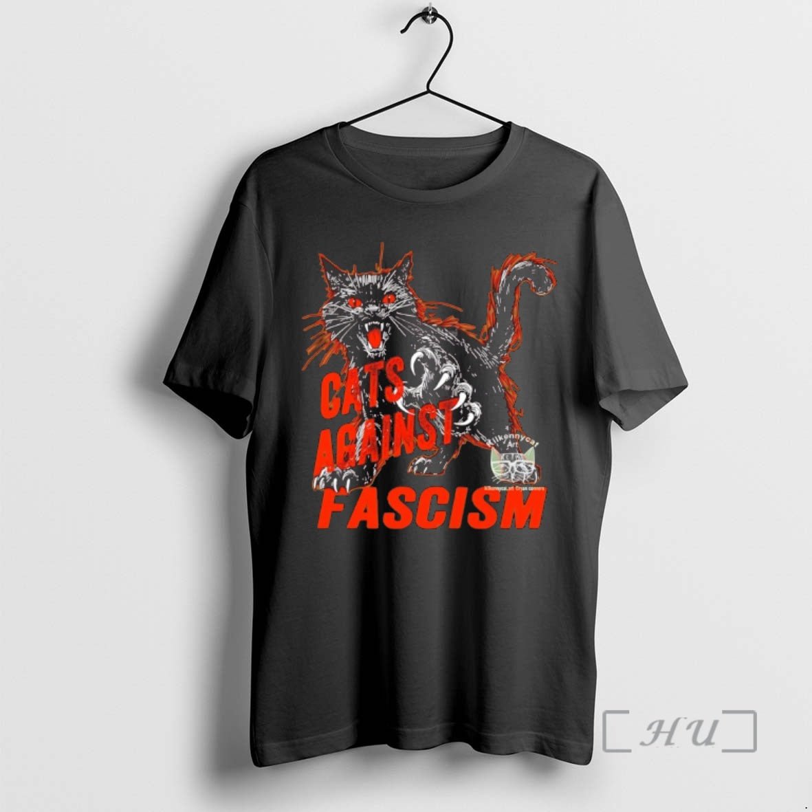 Officials Cats Against Fascism T-Shirts, Hoodie, Sweatshirt | RetroVerseTees.com