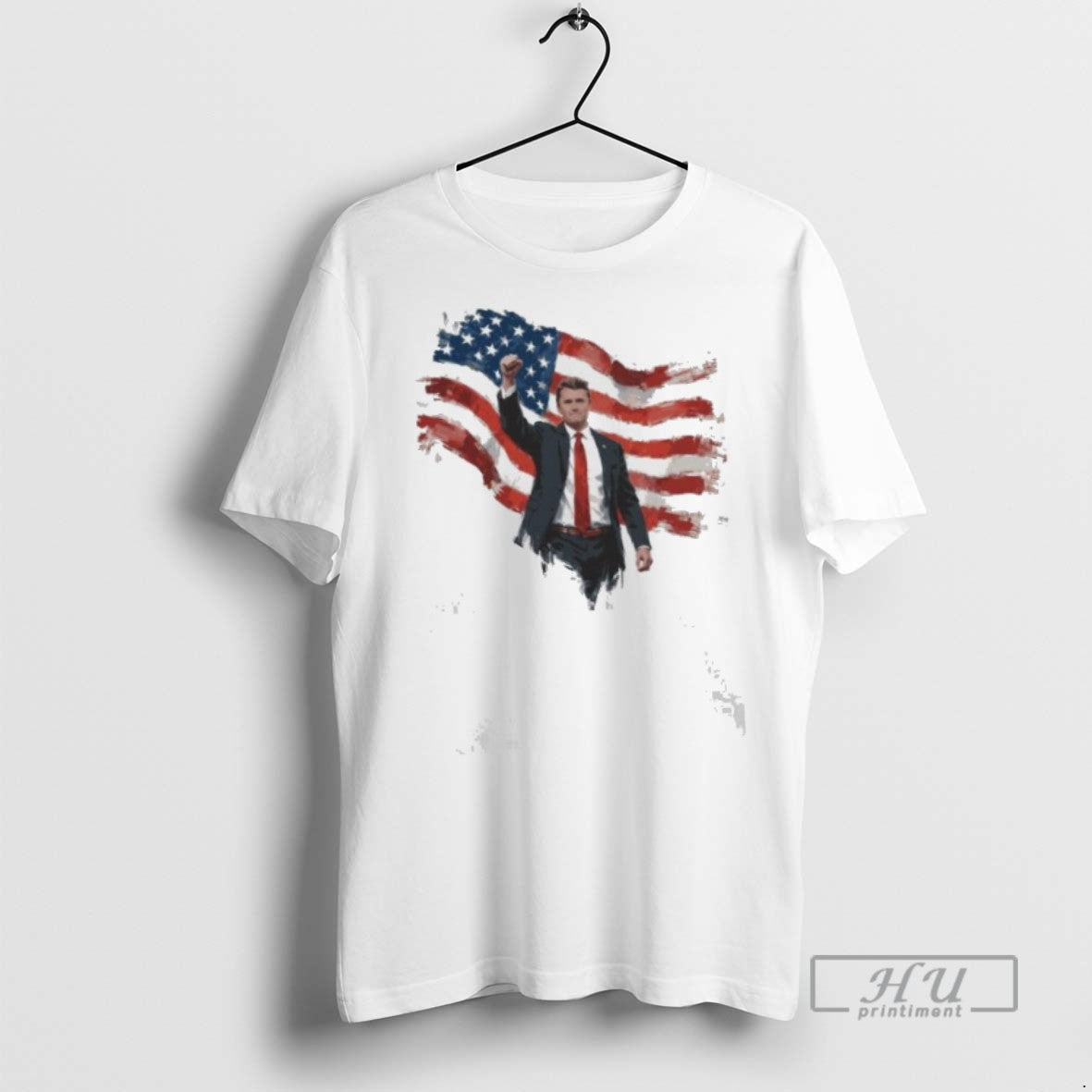 Officials Charlie Kirk Patriotic Freedom American Flag T Shirt