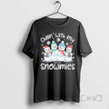 Officials Chillin With My Snowmies Funny Christmas Ornaments