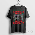 Officials Christmas Tree Alphabet Lights Circle Black