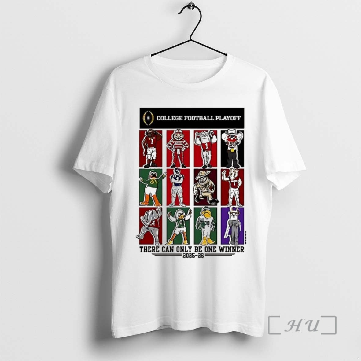 Officials College Football Playoff 12 Team Mascots 2025 2026 T-Shirts, Hoodie, Sweatshirt | RetroVerseTees.com