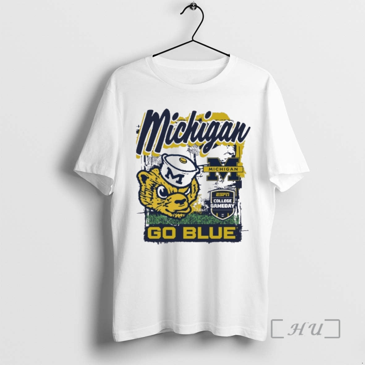 Officials College Gameday 2025 Michigan Football Mascot Go Blue T-Shirts, Hoodie, Sweatshirt | RetroVerseTees.com