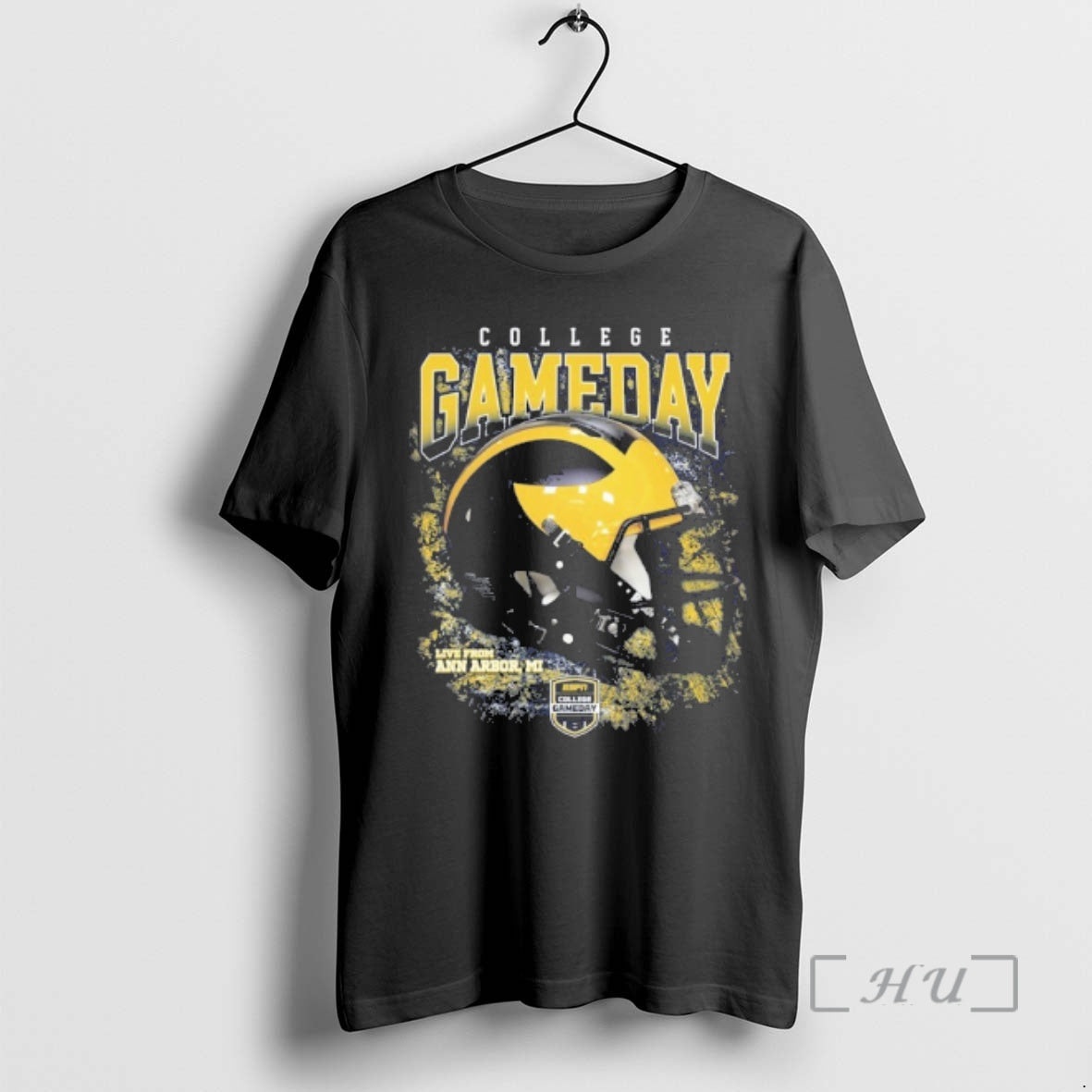 Officials College Gameday 2025 Michigan Wolverines Helmet T-Shirts, Hoodie, Sweatshirt | RetroVerseTees.com