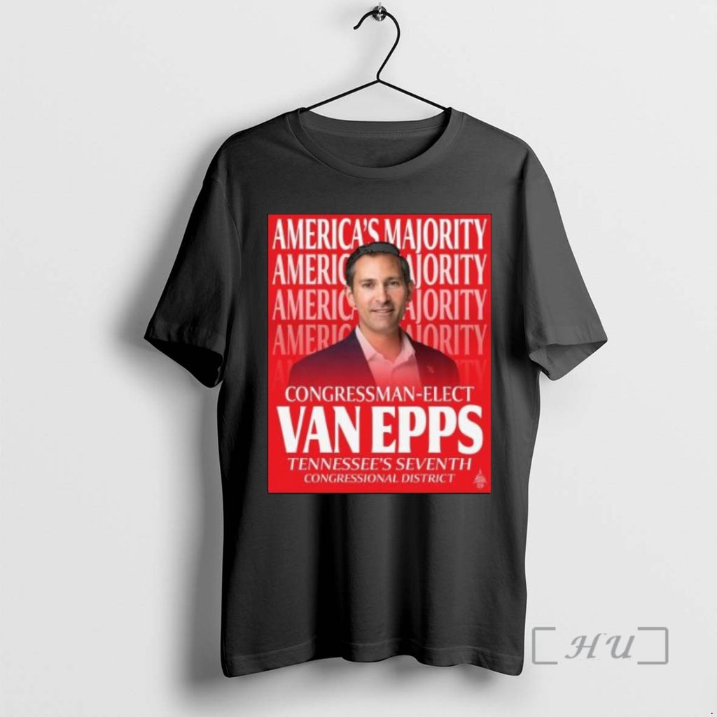Officials Congressman Elect Matt Van Epps Tennessees Seventh Congressional District Americas Majority Circle Black Premium