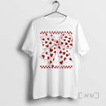 Officials Coquette Bow Heart Valentines Day T-Shirts, Hoodie, Sweatshirt | RetroVerseTees.com