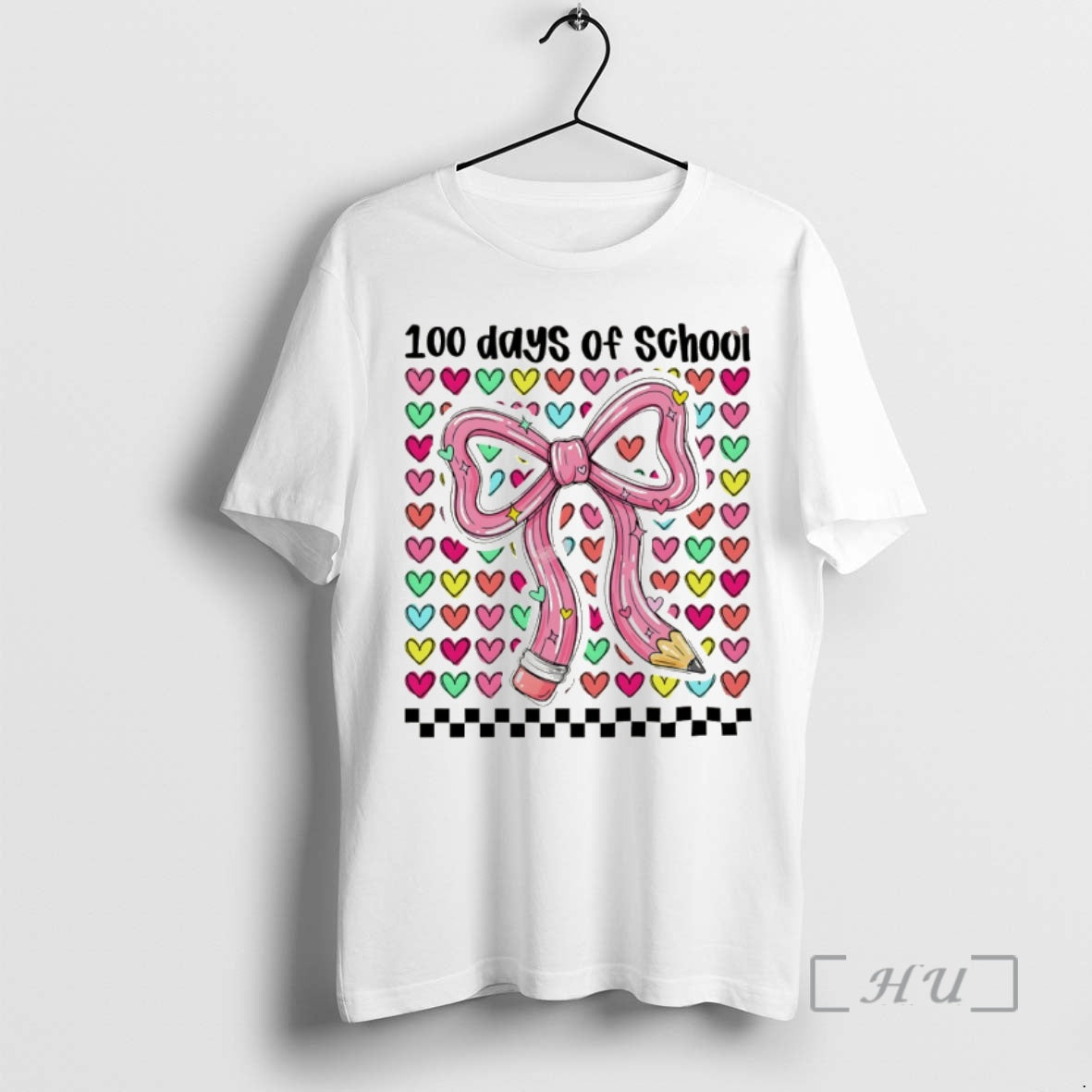 Officials Coquette Bow Pencil 100 Days Of School Valentines Day T-Shirts, Hoodie, Sweatshirt | RetroVerseTees.com