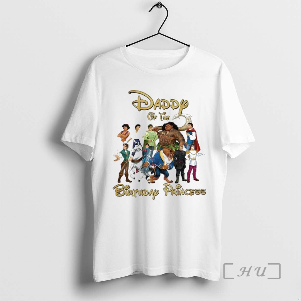 Officials Daddy Of The Birthday Princess T-Shirts, Hoodie, Sweatshirt | RetroVerseTees.com