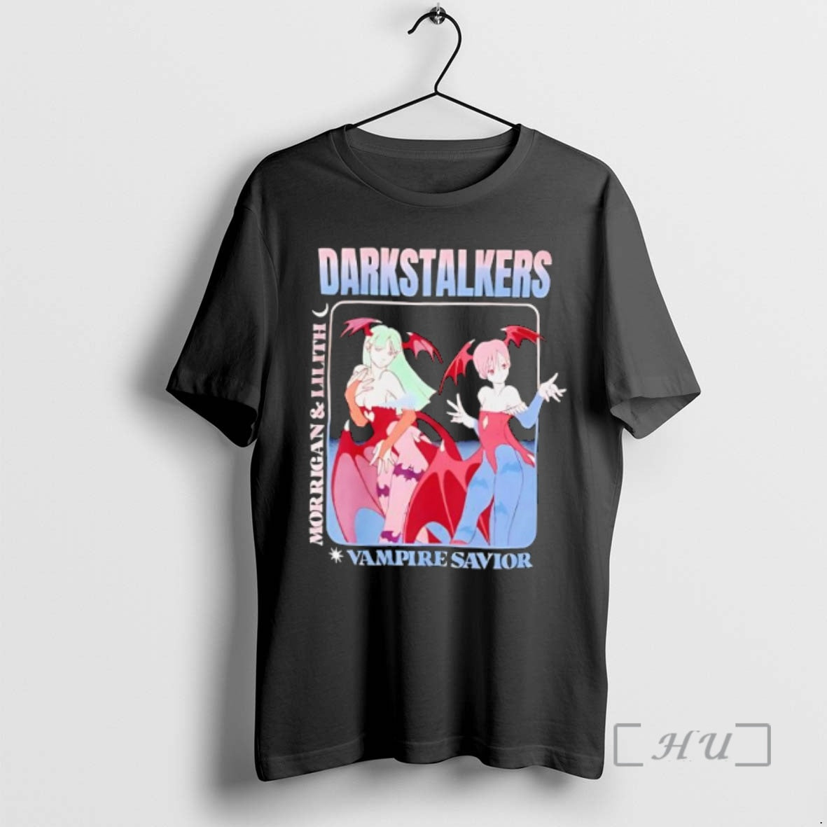 Officials Darkstalkers Morrigan And Lilith Vintage T-Shirts, Hoodie, Sweatshirt | RetroVerseTees.com
