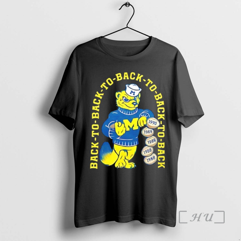 Officials Dave Portnoy Michigan Wolverines Back To Back To Back 5 Time Champions Premium