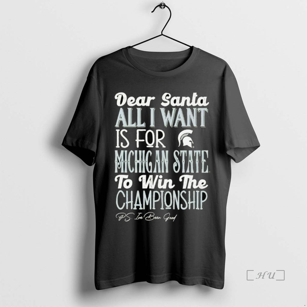 Officials Dead Santa All I Want Is For The Michigan State Spartans To Win The