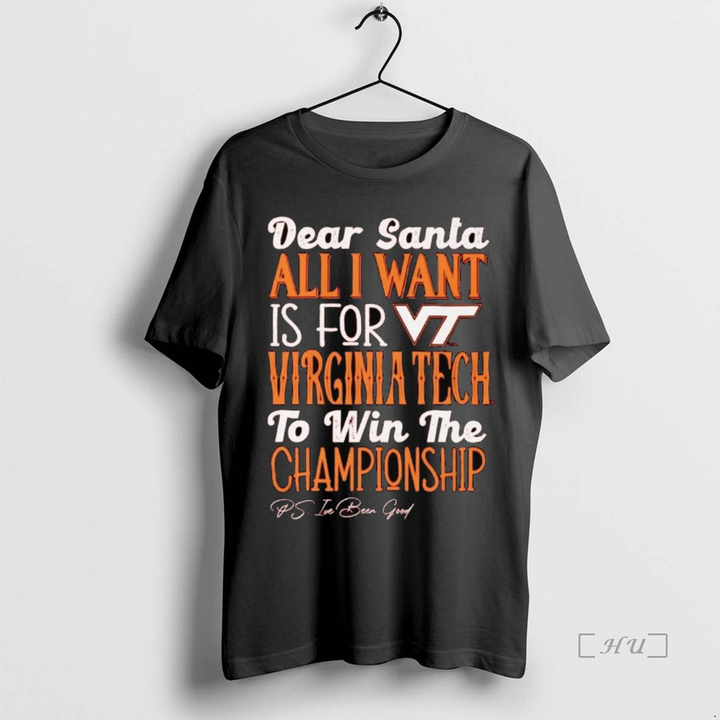 Officials Dead Santa All I Want Is For The Virginia Tech Hokies To Win The