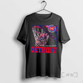 Officials Detroit Pistons Chrome Legacy Nets T-Shirts, Hoodie, Sweatshirt | RetroVerseTees.com