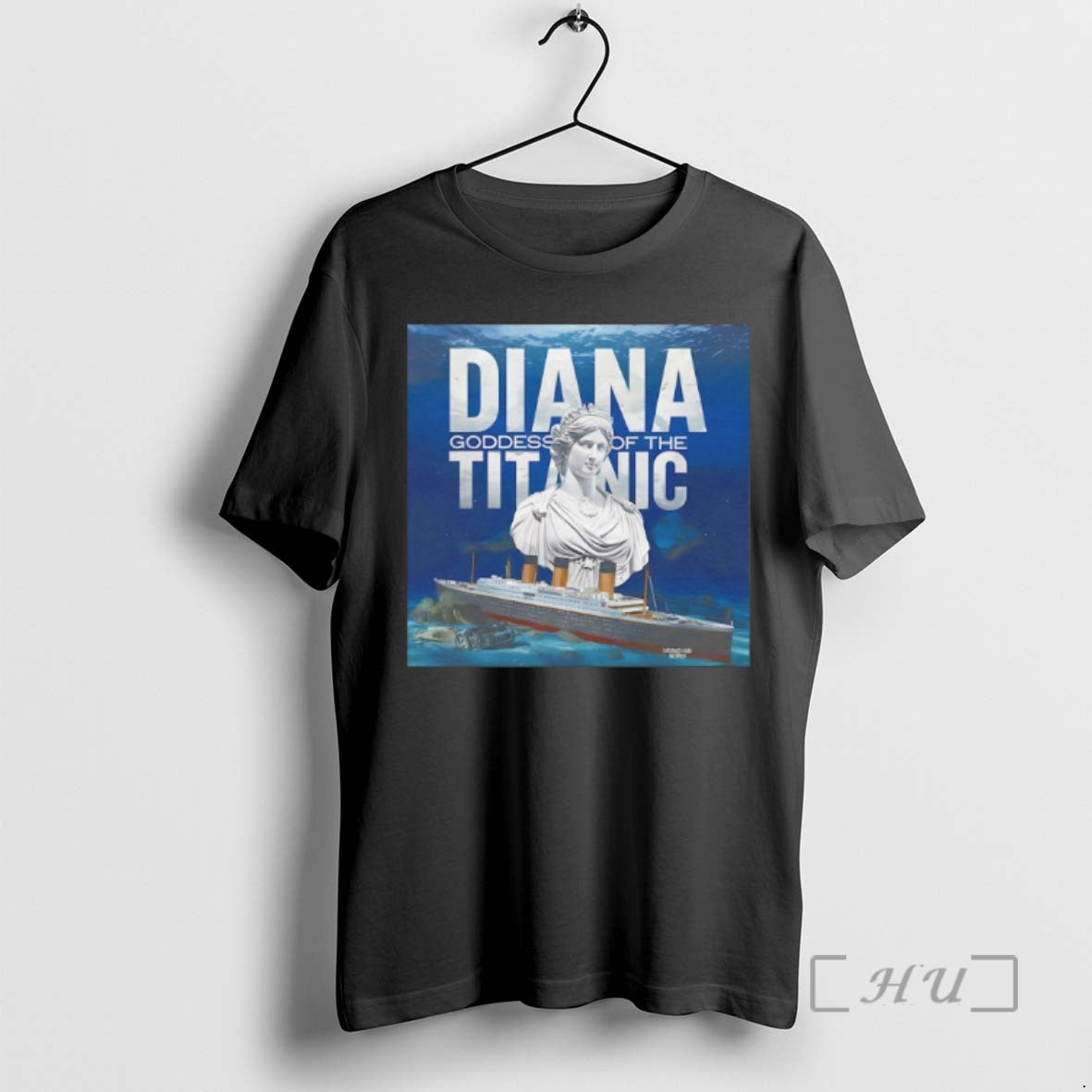Officials Diana Titanic Statue Ocean Scene Graphic T-Shirts, Hoodie, Sweatshirt | RetroVerseTees.com