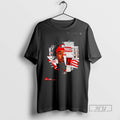 Officials Dillon Bell Georgia Bulldogs Touch Down Graphic T Shirts