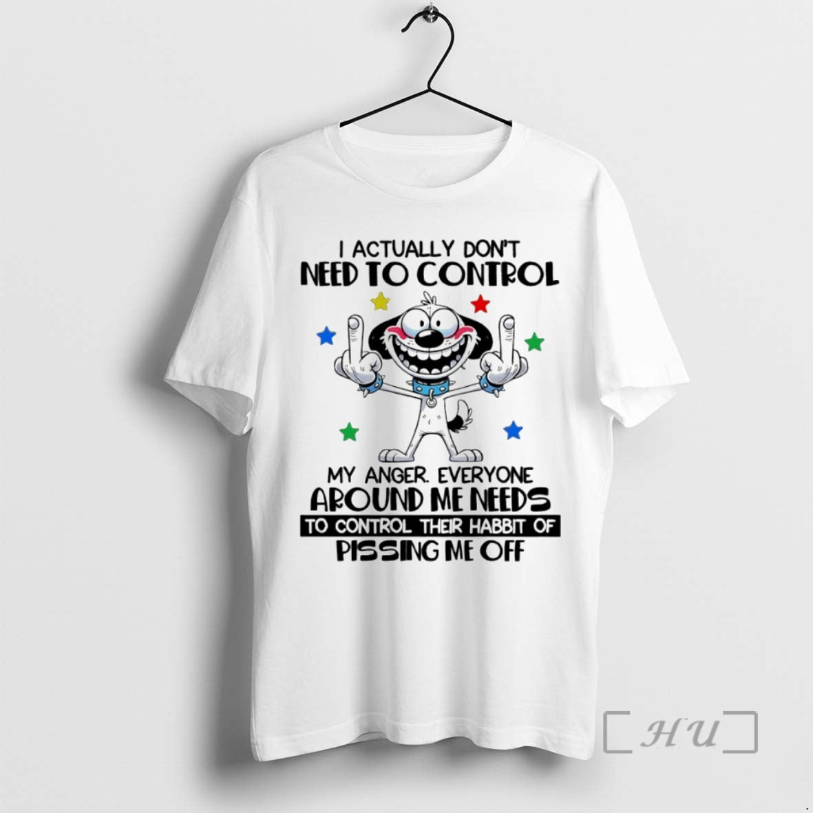 Officials Dog I Actually Dont Need To Control Circle T-Shirts, Hoodie, Sweatshirt | RetroVerseTees.com