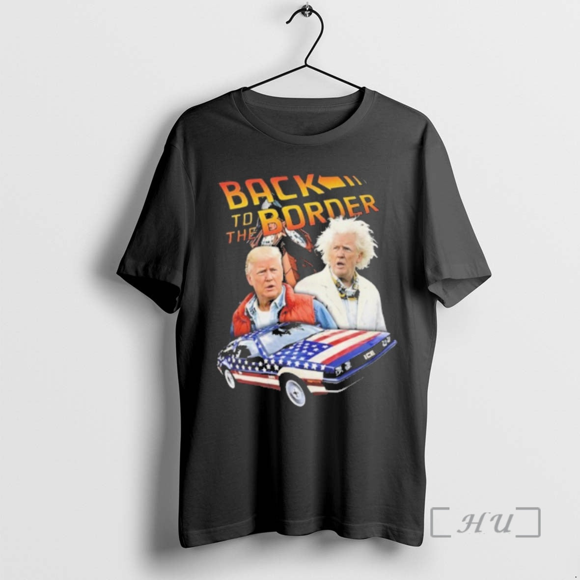 Officials Donald Trump Back To The Border T-Shirts, Hoodie, Sweatshirt | RetroVerseTees.com