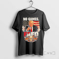 Officials Donald Trump No Games Fafo American Flag Graphic T-Shirts, Hoodie, Sweatshirt | RetroVerseTees.com