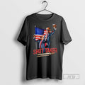 Officials Donald Trump Shot Taker American Flag Political T Shirt