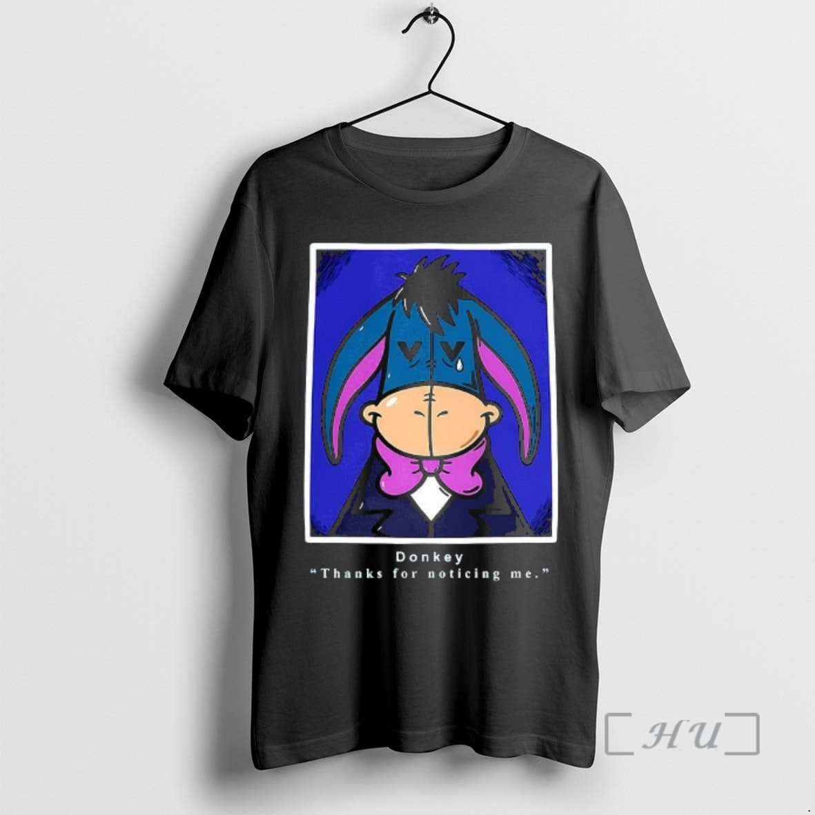 Officials Donkey Winnie The Pooh Thanks For Noticing Me Cartoon T-Shirts, Hoodie, Sweatshirt | RetroVerseTees.com