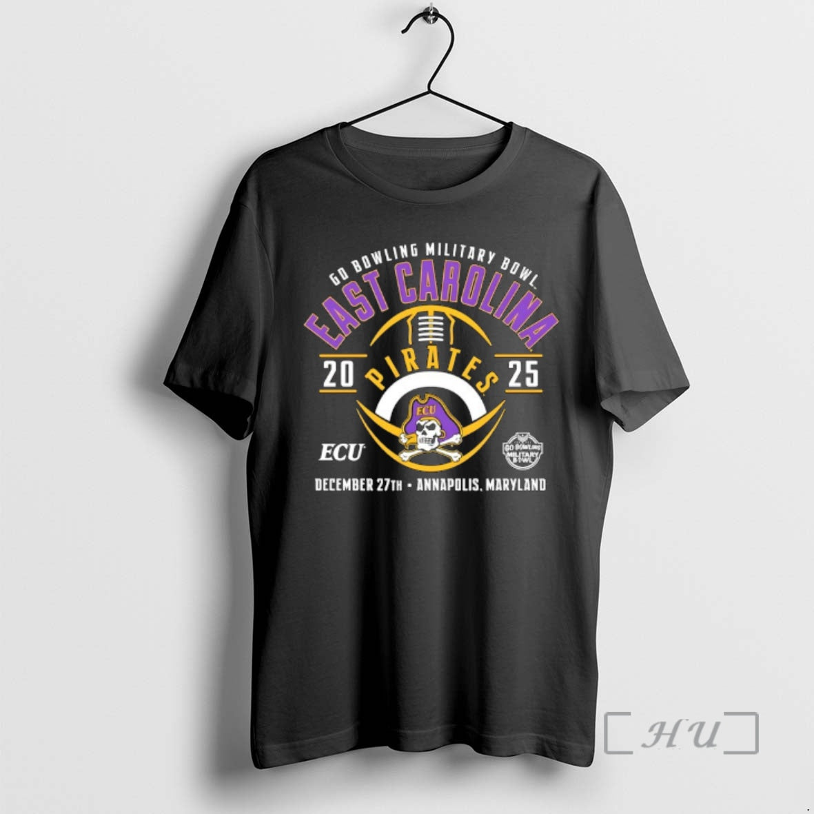 Officials East Carolina Pirates Go Bowling Military Bowl 2025 Annapolis Maryland Premium T Shirts Sweater Hoodie, Sweatshirt