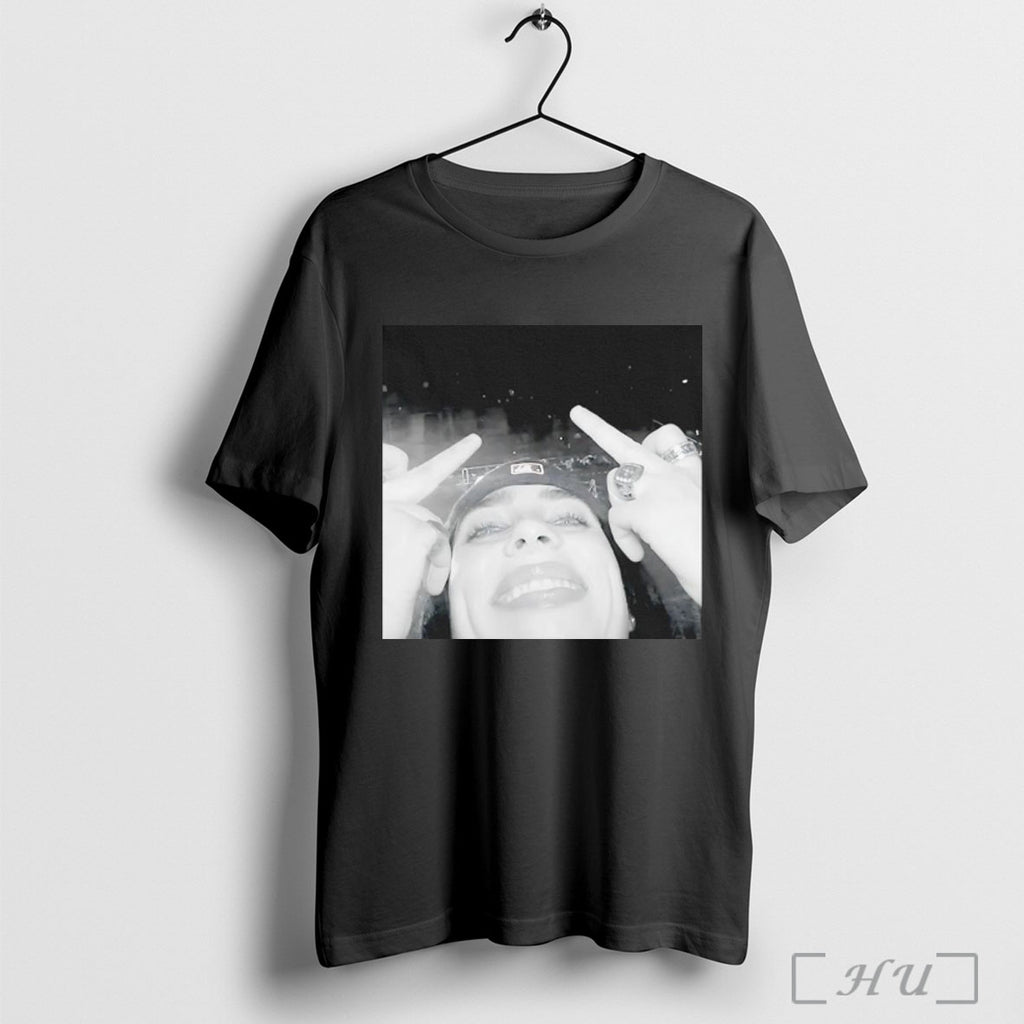 Officials Eilish Middle Fingher Music Lover Graphic T Shirt