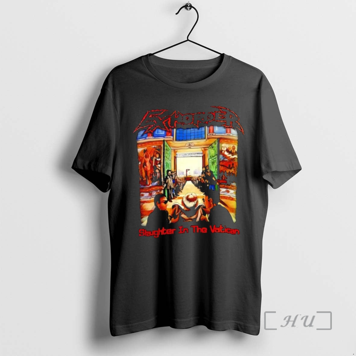 Officials Exhorder Slaughter In The Vatican Graphic T-Shirts, Hoodie, Sweatshirt | RetroVerseTees.com