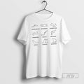 Officials F1 Track Circuit Bundle Motorsport Art For Racing Fans T Shirt