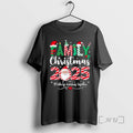 Officials Family Christmas Matching Family Holiday Xmas 2025 Circle Black