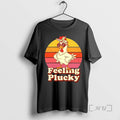 Officials Feeling Plucky Chicken Vintage T-Shirts, Hoodie, Sweatshirt | RetroVerseTees.com