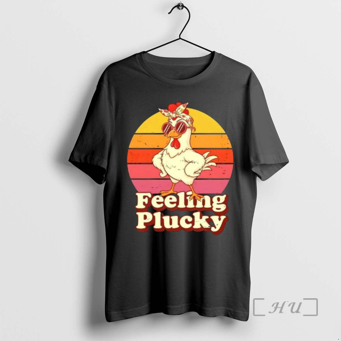 Officials Feeling Plucky Chicken Vintage T-Shirts, Hoodie, Sweatshirt | RetroVerseTees.com