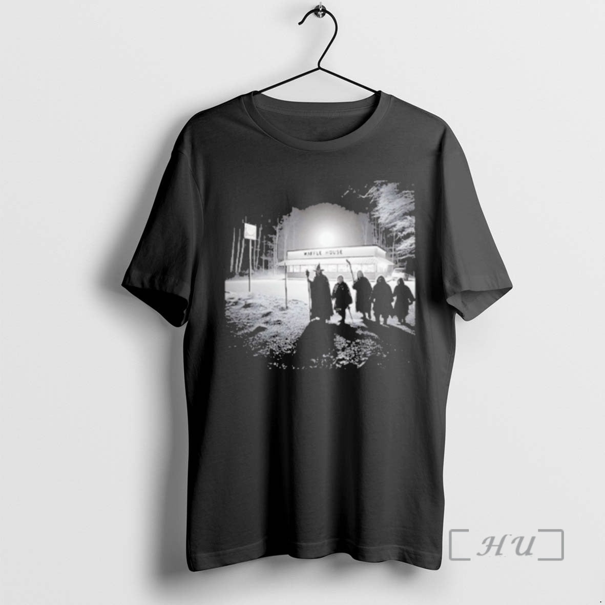 Officials Fellowship At Waffle House Lord Of The Rings Parody T-Shirts, Hoodie, Sweatshirt | RetroVerseTees.com
