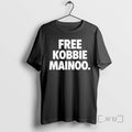Officials Free Kobbie Mainoo Black T-Shirts, Hoodie, Sweatshirt | RetroVerseTees.com