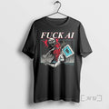 Officials Fuck Ai Support Human Artists Do Your Part Antiai T-Shirts, Hoodie, Sweatshirt | RetroVerseTees.com