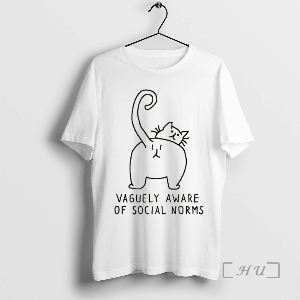 Officials Funny Cat Vaguely Aware Of Social Norms Meme T-Shirts, Hoodie, Sweatshirt | RetroVerseTees.com