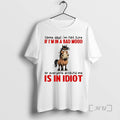 Officials Funny Donkey Some Days Im Not Sure If Im In A Bad Mood Or T-Shirts, Hoodie, Sweatshirt | RetroVerseTees.com