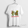 Officials Funny Frog Anti Trump Santa Hat Merry Resistmas Christmas T-Shirts, Hoodie, Sweatshirt | RetroVerseTees.com