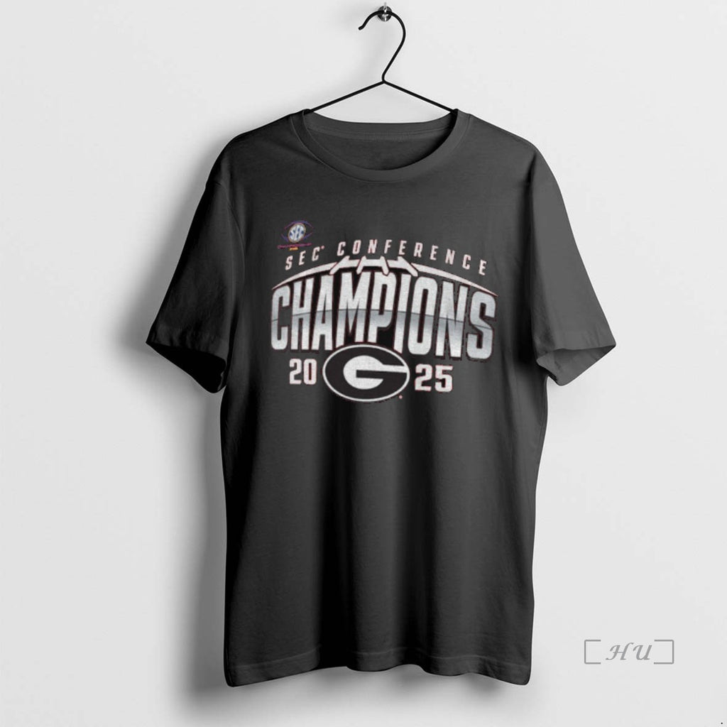 Officials Georgia Bulldogs 2025 Sec Football Champions Endzone Speed