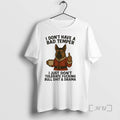 Officials German Shepherd I Dont Have A Bad Temper I Just Dont Christmas Premium