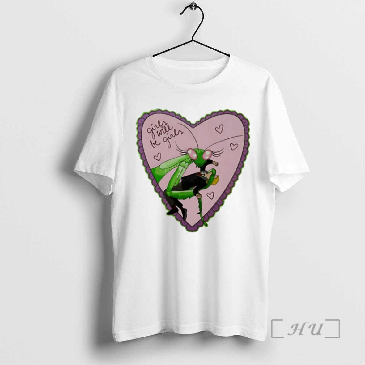 Officials Girls Will Be Girls Mantis Valentines Day T-Shirts, Hoodie, Sweatshirt | RetroVerseTees.com