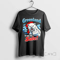 Officials Greenland Is Not For Sale White Bear Middle Finger T-Shirts, Hoodie, Sweatshirt | RetroVerseTees.com