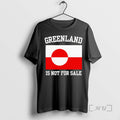 Officials Greenland Is Not For Sale Political T-Shirts, Hoodie, Sweatshirt | RetroVerseTees.com